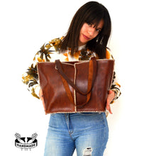 Charger l'image dans la galerie, Western leather tote bag