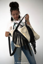 Charger l'image dans la galerie, Fur &amp; Leather fringe bag