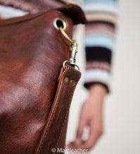 Charger l'image dans la galerie, Brown Leather hobo bag